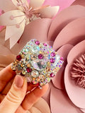 Pink Champagne Irish Dancing Buckle