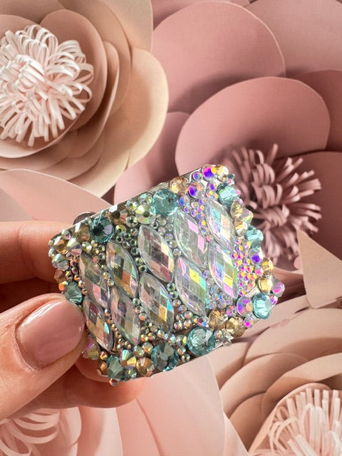 Ice Queen Sparkle  Irish Dancing Buckle